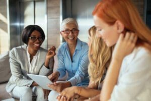 48 percent of women said work had a negative impact on their mental health, compared to 40 percent of men. Women are also less confident in openly discussing their mental wellbeing with their employer.
