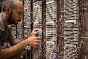 The chief executive of BT Group has warned that the rollout of artificial intelligence across the business could result in further job cuts beyond the 55,000 roles the company has already earmarked for redundancy.