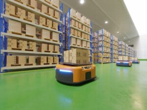 Marks & Spencer will spend £340 million on a giant automated warehouse in Northamptonshire as it accelerates efforts to double the size of its food business.