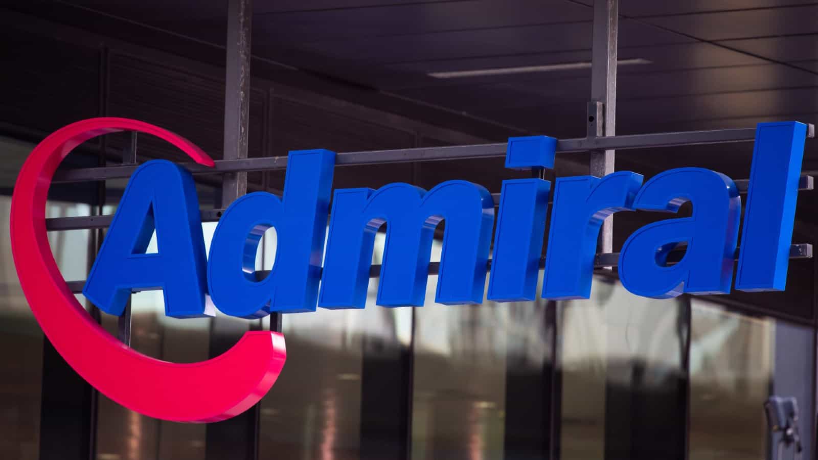 Logo outside Admiral offices