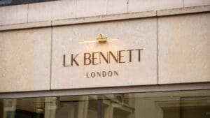 The struggling British fashion brand LK Bennett has been bought out of administration by US restructuring specialist Gordon Brothers, raising the prospect that its remaining nine UK shops could close with the loss of around 380 jobs.
